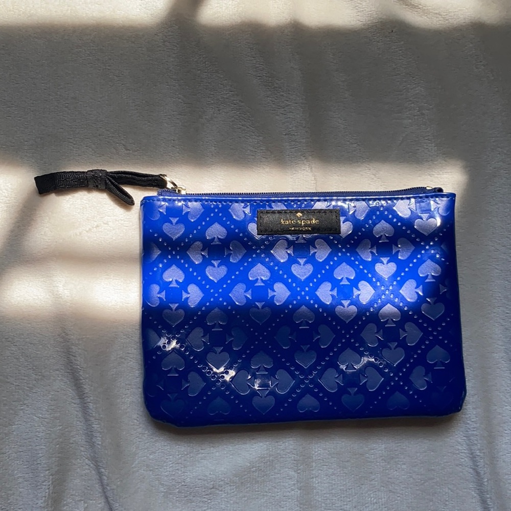 blue kate spade wallet